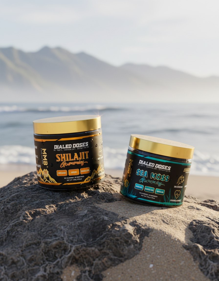 Shilajit and Sea Moss Products