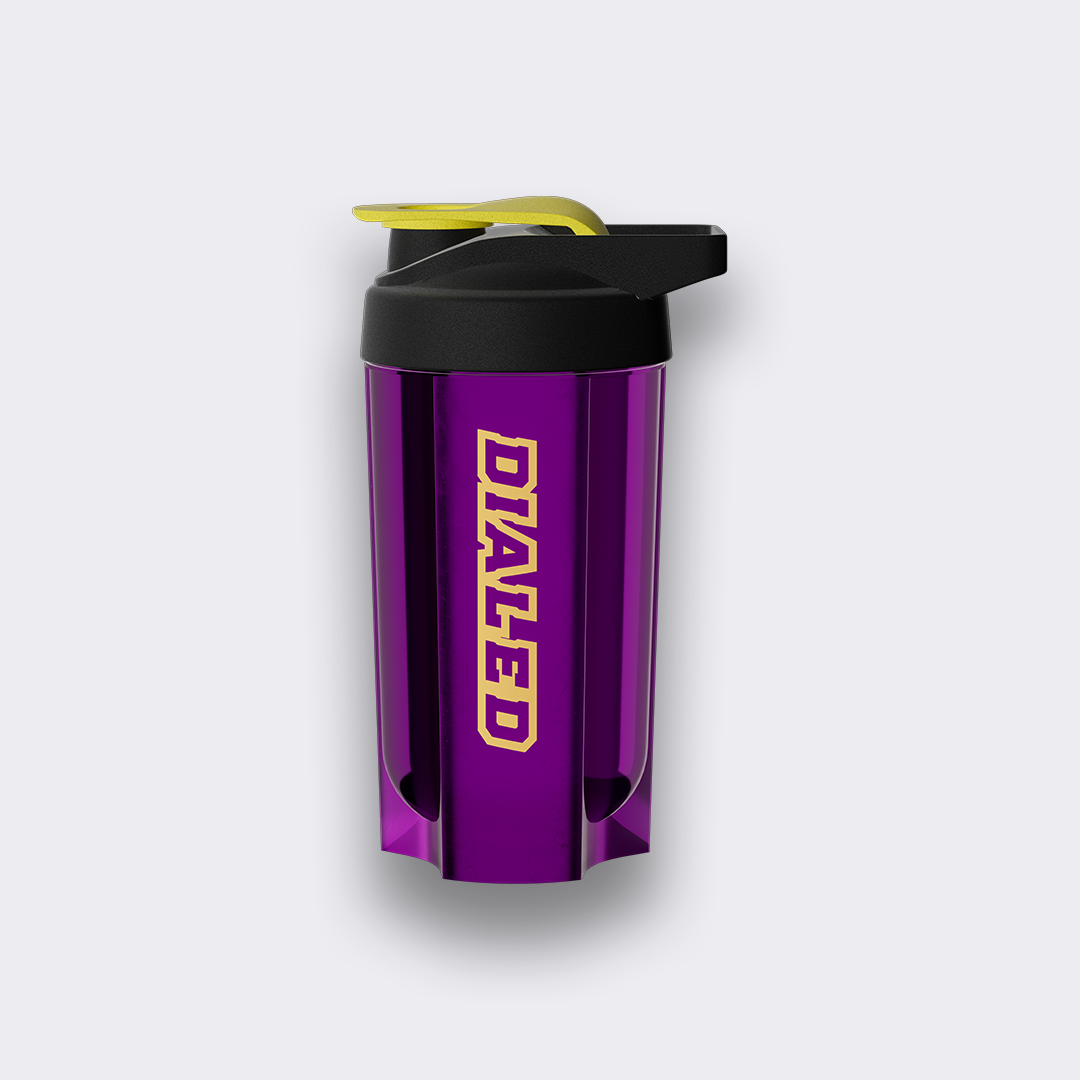 Dialed Shaker Bottle Purple